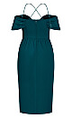 Entwine Maxi Dress - emerald