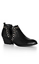 EXTRA WIDE FIT Paris Ankle Boot - black