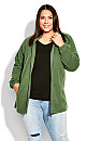 Polar Fleece Zip Jacket - green