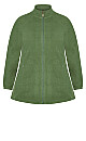 Polar Fleece Zip Jacket - green