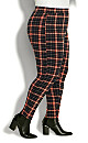 Vibin' Print Legging - red check