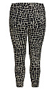 Vibin' Print Legging - black