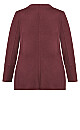 Plus Size Julia Ponte Jacket - shiraz