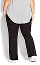 Plus Size Pima Bootleg Legging Black - average