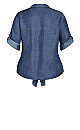 Denim Charm Shirt - dark denim