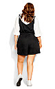 Tie Overall Short - black