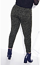 Plus Size Signature Print Pant - gray