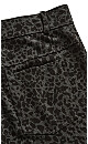 Plus Size Signature Print Pant - gray