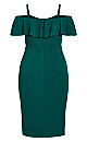 Flirtation Dress - emerald