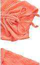 Romance Tie Top - peach