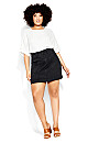 Coastal Skirt - black wash