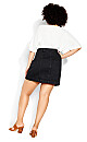 Coastal Skirt - black wash