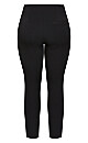 Harley Split Front Pant - black