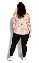 Painterly Floral Top -