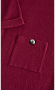 Button Cardigan - berry