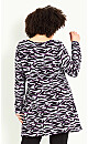 Zebra Tunic - purple