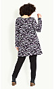 Zebra Tunic - purple