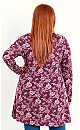 Floral Tunic - red