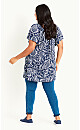 Paisley Tunic - blue