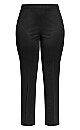 Ponte Straight Leg Trouser - black