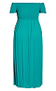 Summer Passion Maxi Dress - aqua