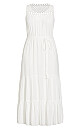 Tiered Crochet Maxi Dress - ivory