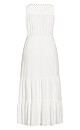 Tiered Crochet Maxi Dress - ivory