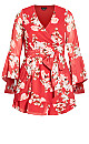 Sacred Lotus Dress - red