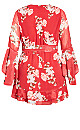 Sacred Lotus Dress - red