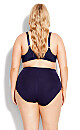 Plus Size Seamless Full Brief - indigo