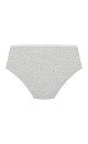 Fashion Cotton High Cut Brief - gray marle