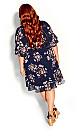 Dainty Dress - navy floral