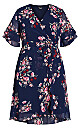 Dainty Dress - navy floral