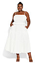 Tier Love Dress - ivory