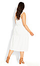 In Tiers Maxi Dress - ivory