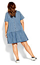 Denim Spirit Dress - light wash