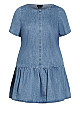 Denim Spirit Dress - light wash