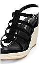 Millie Wedge - black