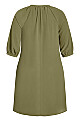 Contempo Dress - khaki