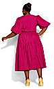 Vienna Dress - pop pink