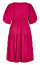 Vienna Dress - pop pink