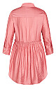 Soft Ruffle Tunic - rosa