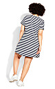 Pocket Stripe Dress -