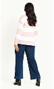 Stripe Sweater - blush