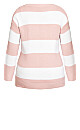 Stripe Sweater - blush