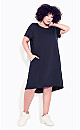 Summer Day Dress - navy