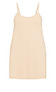 Cotton Knit Essential Slip - beige