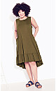 Dress Evie Ruffle Plain