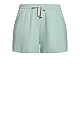 Linen Blend Short - green