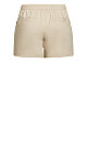 Linen Blend Short - stone